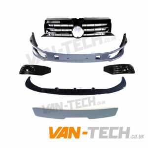 VW T5.1 Sportline Badged Grille and Spoiler Upgrade Kit Tailgate