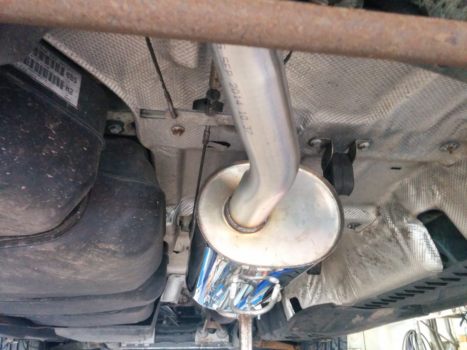 picture-6 VW T5 T5.1 Transporter Stainless Steel Custom Exhaust System Single Tailpipes VW T5 T5.1 Transporter Stainless Steel Custom Exhaust System Single Tail Pipes, this includes Dual Exhaust System Mid and Rear sections fitted with Tail Pipes. Why not transform the look and feel of your VW Transporter T5 T5.1 and replace old boring mild steel exhaust with a brand new stainless steel custom exhaust system built on your van by our expert technicians. We have been designing and fitting bespoke exhaust systems since 1991 and are quickly becoming one of the UK’s leading suppliers of stainless steel exhaust products. Our aim is to deliver a new kind of exhaust fitting experience, with clean, modern premises, high-tech equipment and highly trained technicians. We pride ourselves on offering the very best in service, choice and quality. This product requires you to bring the Van to our fitting centre in the West Midlands. On arrival you will be met by a trained technician to discuss your requirements. You will be able to choose from a wide range of tail pipes for the agreed price. Fabrication and fitting takes approximately 2-3 hours. Fitted at your local fitting Centre in the West Midlands. Custom Built Stainless Steel Exhaust Product range: Made from T304 Grade Stainless Steel Rust Resistant Large Choice of Tailpipes Improve the sound of your engine Improved performance