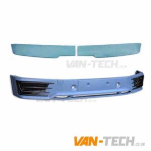 VW Transporter T6 Sportline Bumper and Barn Door Spoiler This VW Transporter T6 Sportline Bumper and Barn Door Spoiler will Transform the look of your VW Transporter T6 at a fraction of main dealer prices. FREE SHIPPING to most of the UK!! (Scottish Highlands and Northern Ireland not included) VW T6 Sportline Bumper and Barn Door Spoiler Product Features: Stylish finish at fraction of main dealer prices Made from sturdy high quality plastic not fibre glass Tailor made for the VW T6 Transporters Rear Spoiler for Barn Door Models Kit Includes: Sportline Bumper Rear Barn Door Spoiler