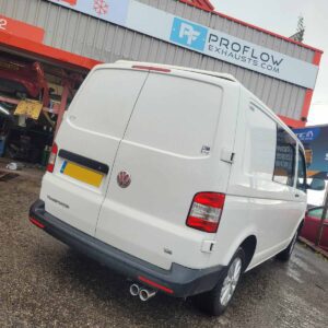 VW Transporter T5 T5.1 Stainless Steel Custom Exhaust System Single Twin Tail Pipe