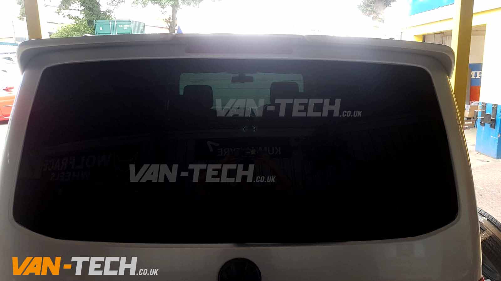 vw-t5-front-lower-sportline-bumper-lower-splitter-tailgate-rear-spoiler-and-carbon-bumper-protector-8 VW Transporter T5 T5.1 Tailgate Spoiler Primer 2003- 2015 This VW Transporter T5 T5.1 Tailgate Door Spoiler primer is stylishly designed and ready to paint made exclusively for VW Transporter T5 model years 2003 – onwards. Product Features: Made Strong ABS Plastic Tailor made for the VW T5 Transporter years 2003-2015 Comes primed ready to paint & fit We can be get these colour coded to match your van Fits Tailgate Models Only