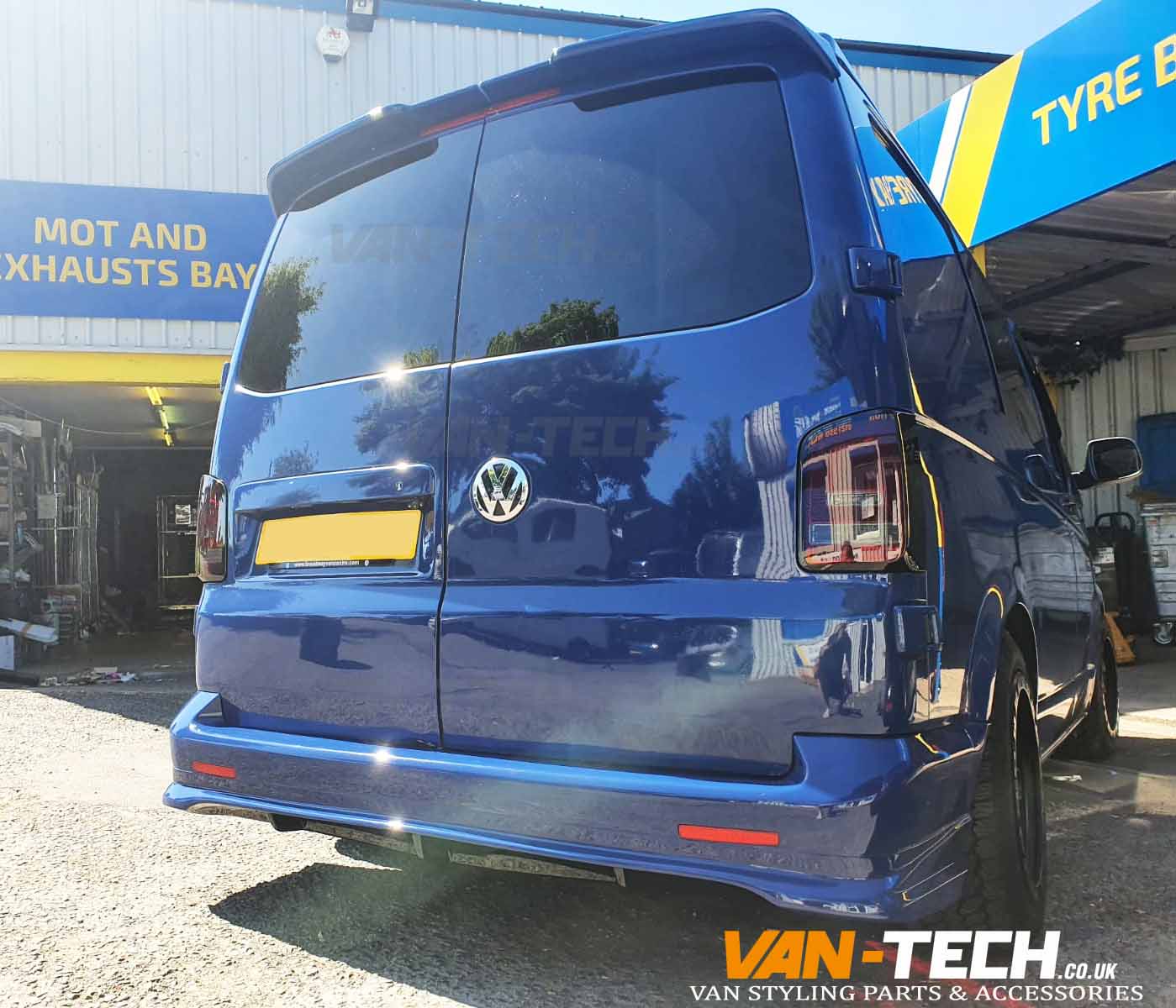 vw-t5-t5.1-rear-bumper-diffuser-1 VW T5 T5.1 Transporter Rear Bumper Diffuser Spoiler