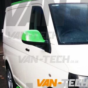 VW Transporter T5.1 Wing Mirror Covers Primed 2010- 2015, Van-Tech Supply and fit accessories for VW Transporter T4, T5 and T6