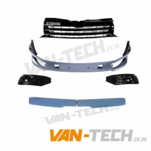 VW T5.1 Sportline Badgeless Grille and Spoiler Upgrade Kit