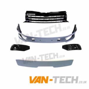 VW T5.1 Sportline Badgeless Grille and Spoiler Upgrade Kit Tailgate