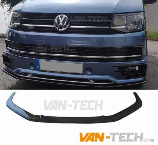 vw-t6-sportline-front-lower-splitter-for-sportline VW Transporter T6 Van Sportline Front Lower Splitter