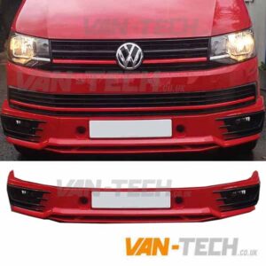 Pre-Painted VW T6 Sportline Bumper Plastic Pre-Painted VW T6 Sportline Bumper Plastic We can supply this part pre-painted and ready to fit to your van, we just need you to supply us with the VW Paint Code required in the notes when you place the order or call us on: 0121 550 4628 for advice. £450 FREE SHIPPING to most of the UK!! (Scottish Highlands and Northern Ireland not included) VW Transporter T6 Sportline Lower Bumper Plastic Product features: Stylish finish at fraction of main dealer prices Made from sturdy high quality plastic not fibre glass Tailor made for the VW T6 Transporters Painted and ready to fit Please make sure you provide us with the correct paint code when placing an order. Terms and Conditions: This is a special modified item and it does not fall under our normal returns policy, for all our pre-painted Items we do not accept returns there will also be no refunds for items unless a mistake has been made by us. Please allow 2-3 week for delivery of this item as they are painted to order.