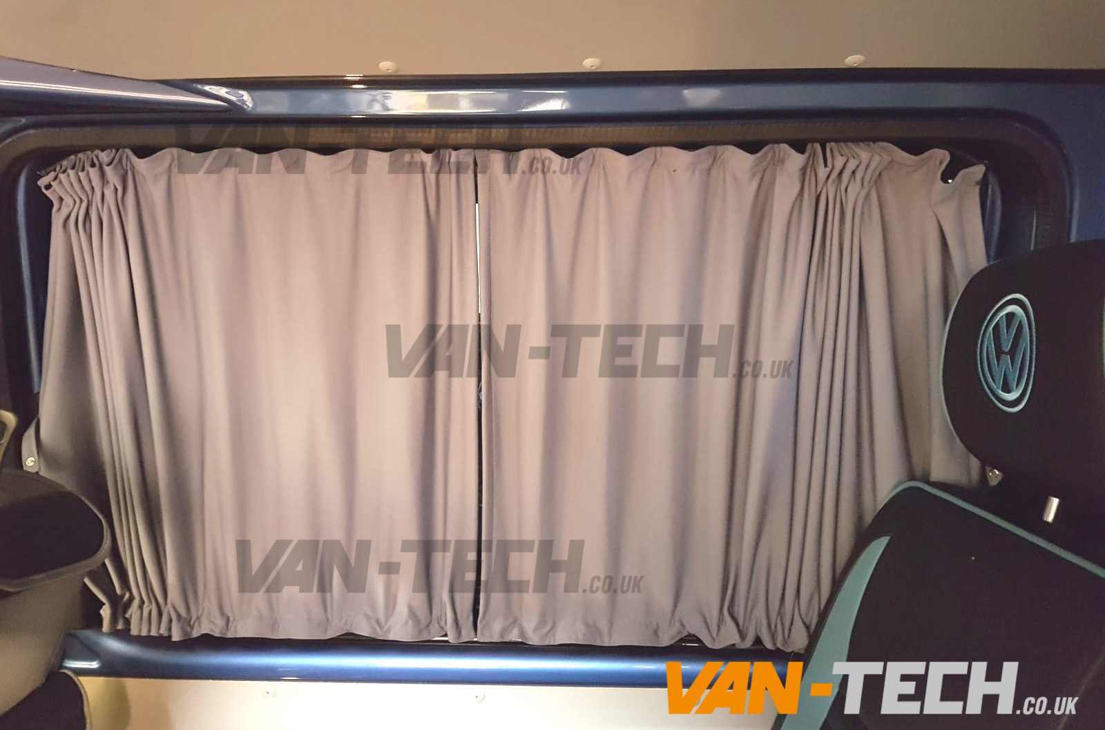 vw-transporter-interior-curtains-3 VW T5 T5.1 Blackout Interior Curtain Side Loading Door