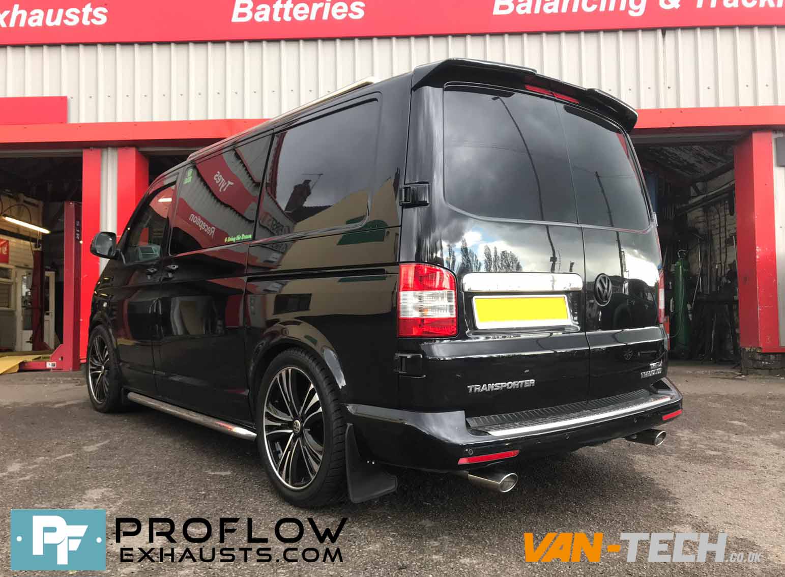 60864469_2537421896269441_7331505545024634880_n VW T6 T6.1 Transporter Stainless Steel Custom Exhaust System Twin Tailpipes