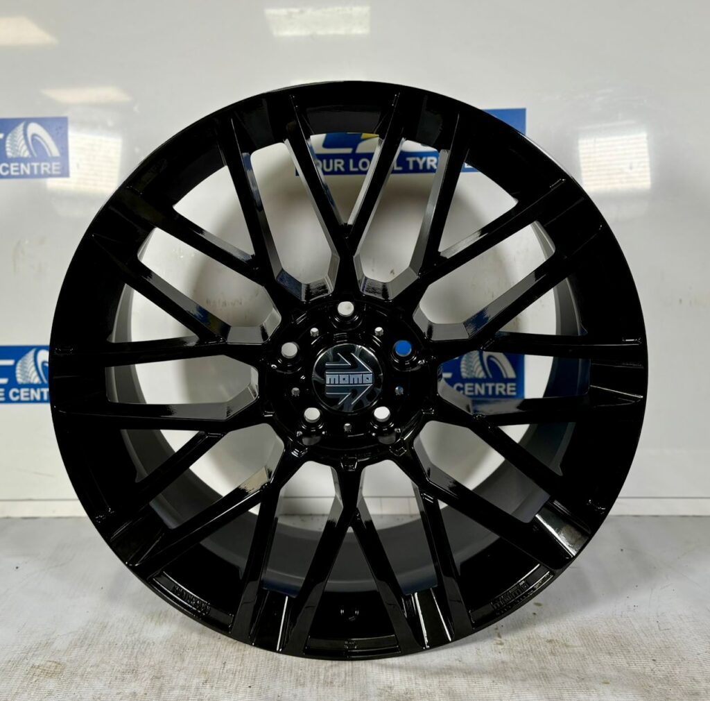 MOMO REVENGE ALLOY WHEELS, GLOSS BLACK, SATIN BLACK, VW TRANSPORTER, VW T5, VW T5.1, VW T6, VW T6.1