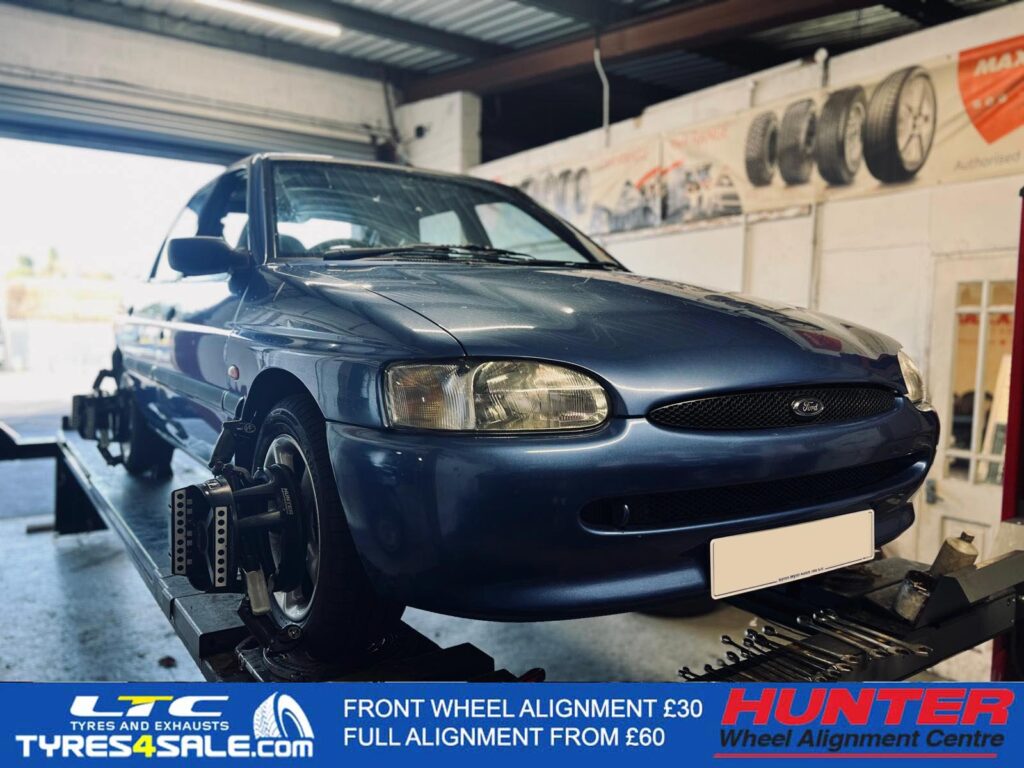 Ford Escourt Mk 6 Hunter Hawkeye 4 Wheel Alignment Tracking