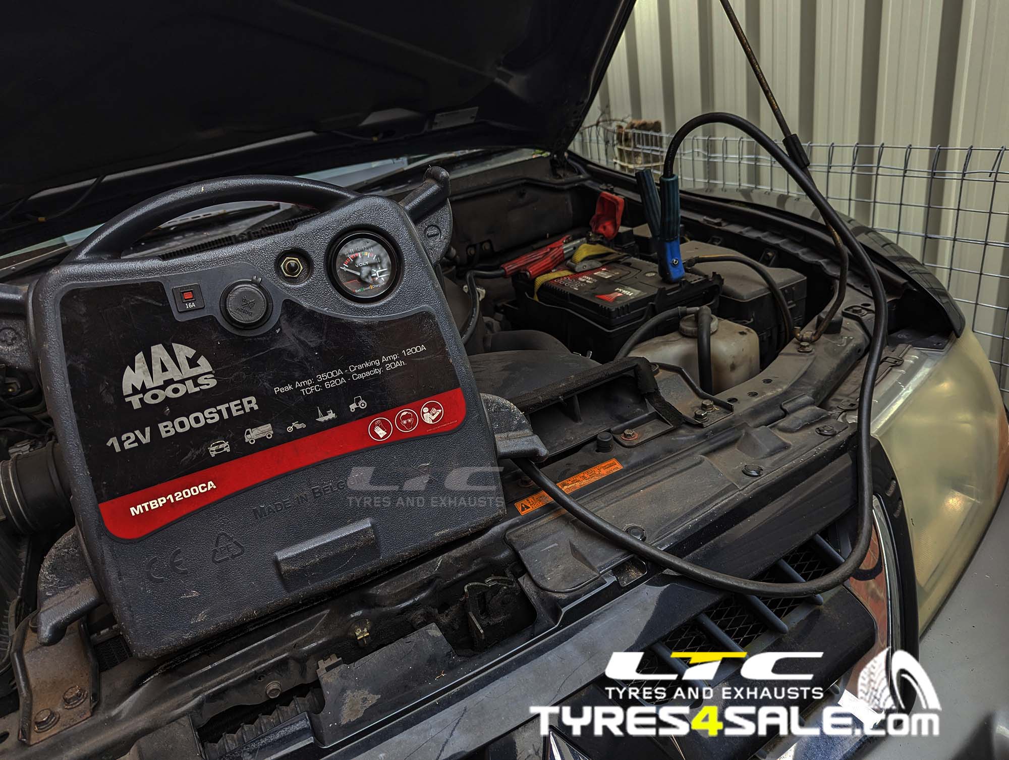 LTC Tyres and Exhausts Mobile Fitting Service - Battery Test - Jump Start - Battery Replacement