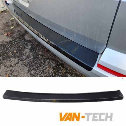 T6.1-TAILGATE-BUMPER VW T6 T6.1 Rear Bumper Protector GLOSS BLACK Tailgate