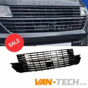 VW Transporter T6.1 Badgeless Grille GLOSS BLACK