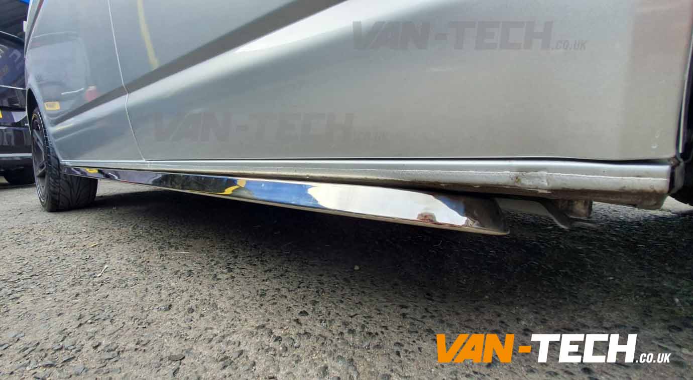 VW-T5-T5.1-T6-Sportline-Side-Bars-Angular-Stainless-Steel-6 VW T6 T6.1 Sportline Side Bars Angular Stainless Steel Transporter