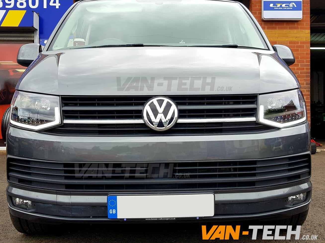 VW-T6-LED-DRL-Light-Bar-Headlights-Dynamic-Indicators-V6-4 VW T6 LED DRL Light Bar Headlights Dynamic Indicators V6