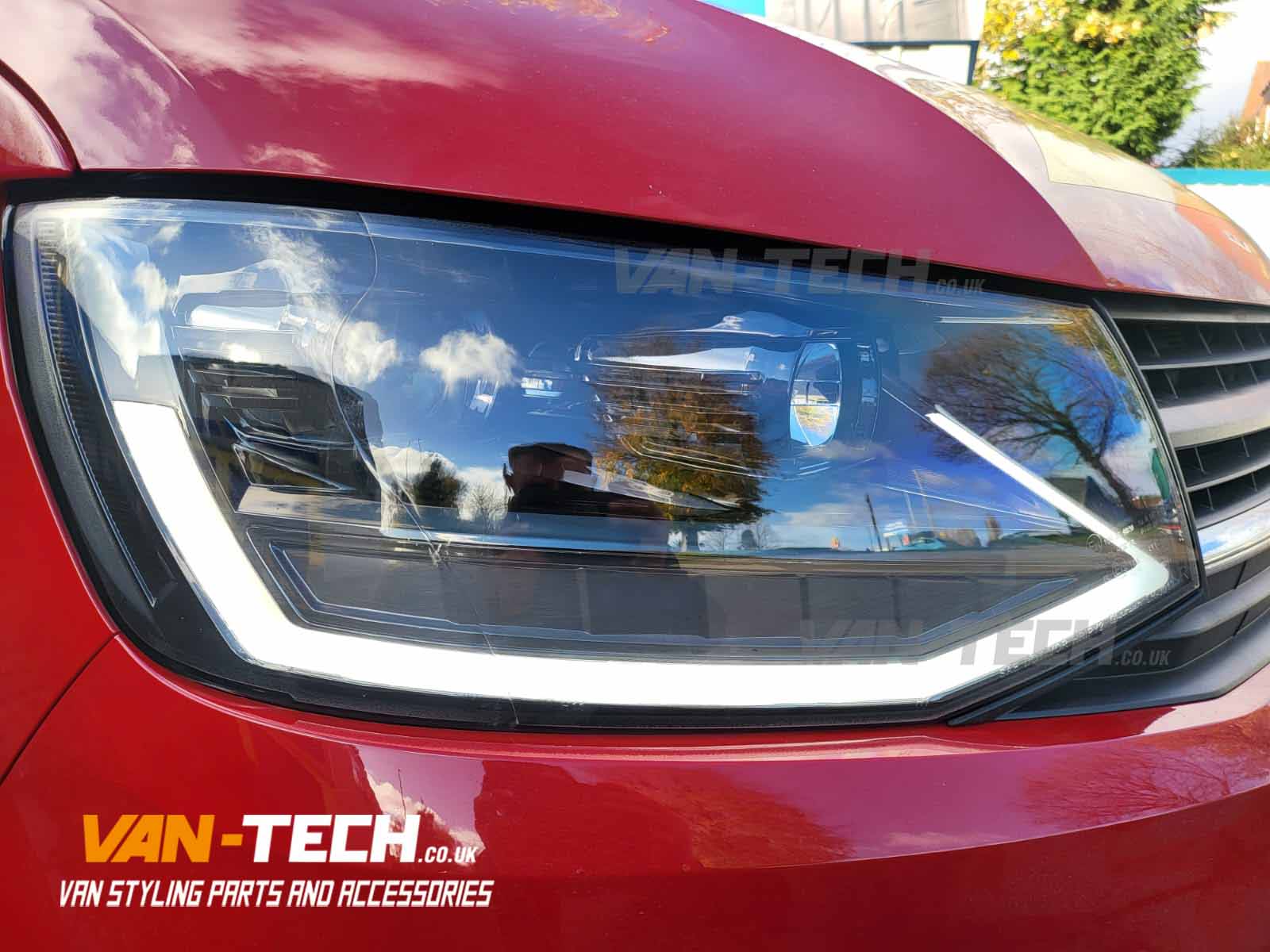 VW-T6-LED-Light-Bar-Headlights-with-Dynamic-Indicators-built-in-to-the-Lightbar-DRL-2 VW T6 LED Light Bar Headlights with Dynamic Indicators built in to the Lightbar DRL