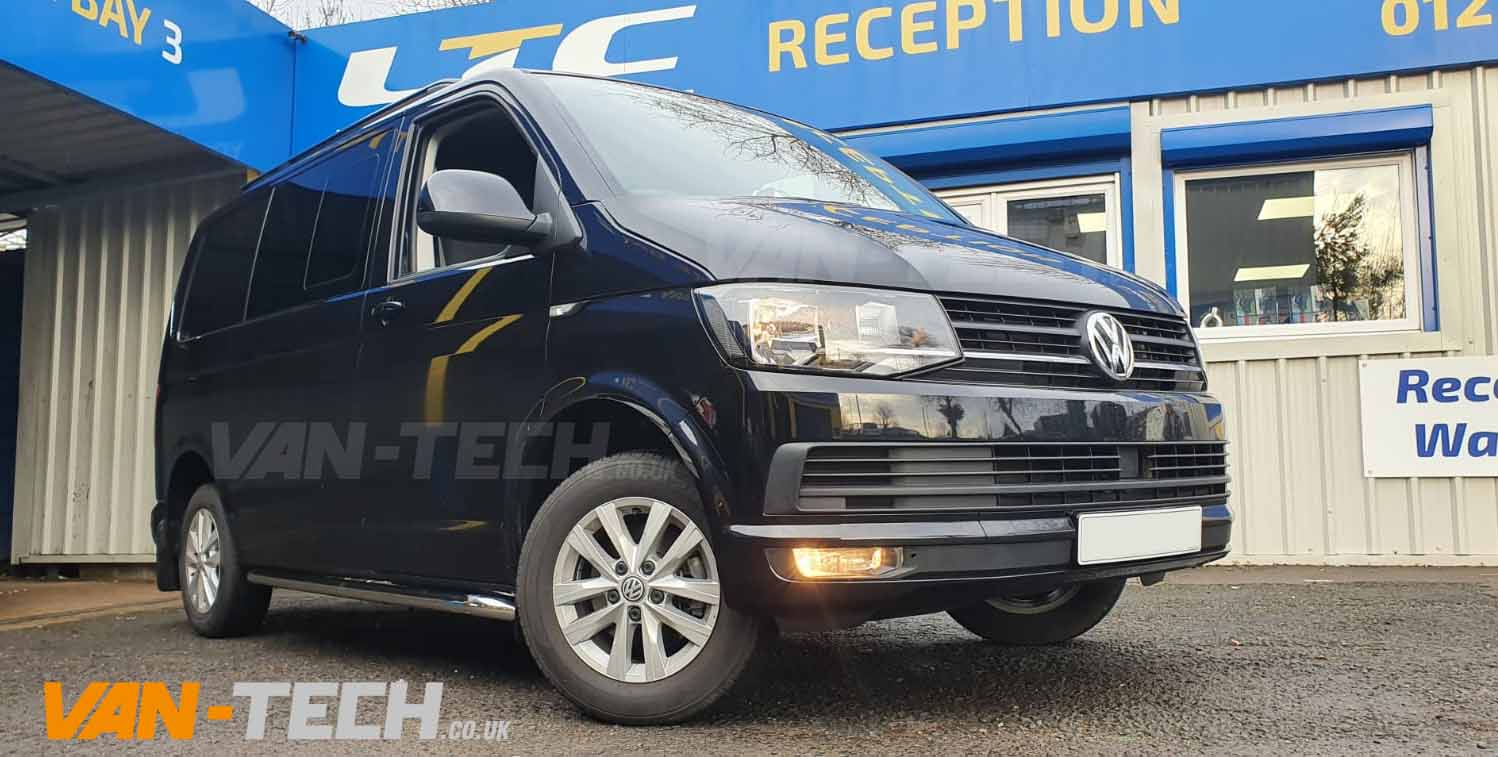 VW-T6-Side-Bars-Sportline-Stainless-Steel-O.E-Style-SWB-LWB-Transporter-2 VW T6 T6.1 Side Bars Sportline Stainless Steel O.E Style SWB LWB Transporter