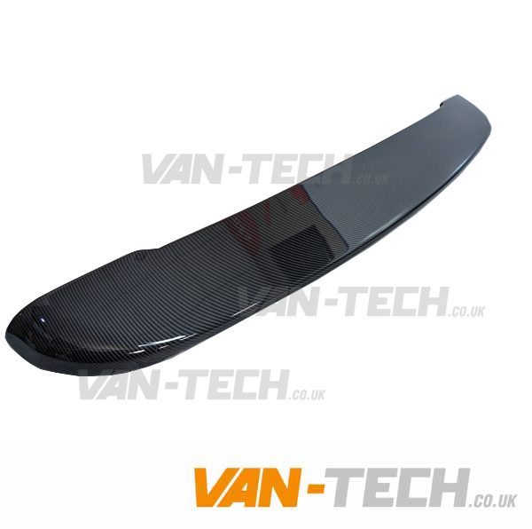 t6-tailgate-spoiler-carbon-fibre-look-3 VW Transporter T6 T6.1 Tailgate Spoiler Carbon Fibre Look VW Transporter T6 T6.1 Tailgate Spoiler Carbon Fibre Look, brand new product for 2024 this great looking Spoiler will give your van a great new look. This Tailgate Spoiler is made to the highest standard when you buy and fit these you’ll appreciate the solid quality knowing that you won’t have any problems as the product fits great. T6 T6.1 Tailgate Carbon Fibre Spoiler Product Features: Made of Strong Plastic Fixes on to rear of VW T6 T6.1 Transporter Tailor made for the VW T6 T6.1 Transporter Fits Tailgate Models Only Carbon Fibre Look Finish Sportline style