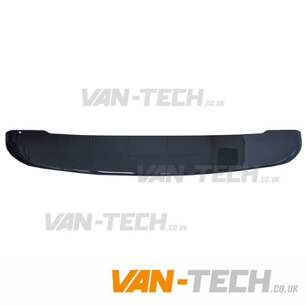 t6-tailgate-spoiler-carbon-fibre-look VW Transporter T6 T6.1 Tailgate Spoiler Carbon Fibre Look VW Transporter T6 T6.1 Tailgate Spoiler Carbon Fibre Look, brand new product for 2024 this great looking Spoiler will give your van a great new look. This Tailgate Spoiler is made to the highest standard when you buy and fit these you’ll appreciate the solid quality knowing that you won’t have any problems as the product fits great. T6 T6.1 Tailgate Carbon Fibre Spoiler Product Features: Made of Strong Plastic Fixes on to rear of VW T6 T6.1 Transporter Tailor made for the VW T6 T6.1 Transporter Fits Tailgate Models Only Carbon Fibre Look Finish Sportline style