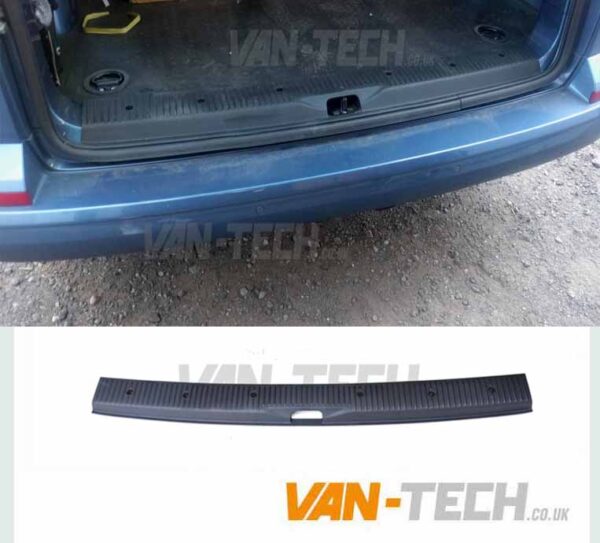 tailgate-threshhold-cover-t5-t5.1-600x543 VW T6 T6.1 Tailgate Threshold Cover Protector VW T6 T6.1 Tailgate Threshold Cover Protector, these are stylishly designed and made exclusively for VW Transporter T6 T6.1 Vans. VW T6 T6.1 Tailgate Threshold Cover Protector are made to the highest standard and it will provide extra protection for the rear of your van and ideal if your looking to do a van conversion. Fix to existing original fixing points on VW T6 T6.1 Transporters Solid plastic construction Tailor made for the VW T6 T6.1 Transporters