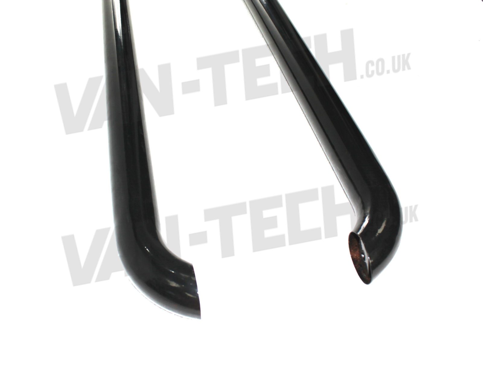 vw-t5-transporter-van-black-o.e-side-bars-21 VW T6 T6.1 Side Bars Stainless Steel Satin BLACK Sportline