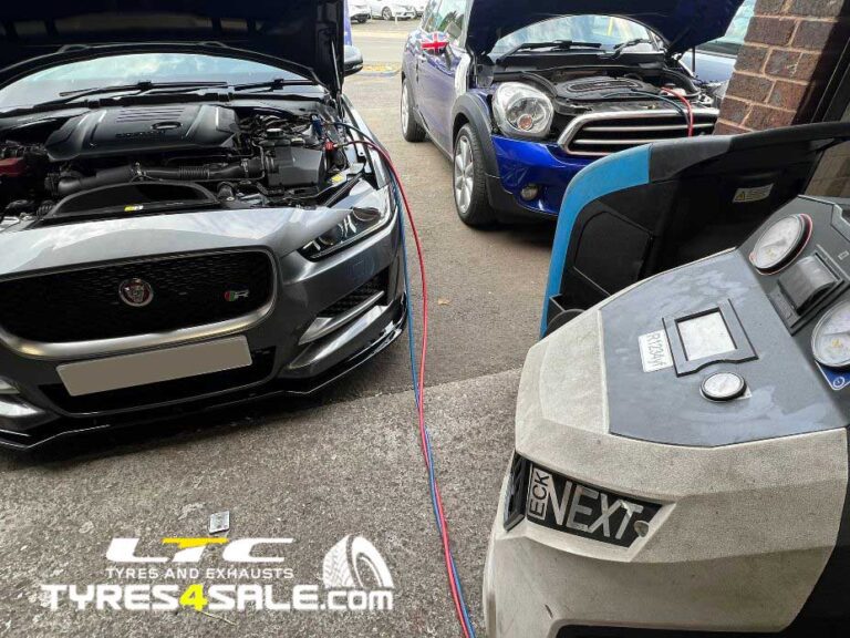 Air Conditioning Recharge Re-gas available at LTC Tyres and Exhausts