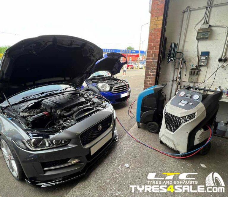 Air Conditioning Recharge Re-gas available at LTC Tyres and Exhausts