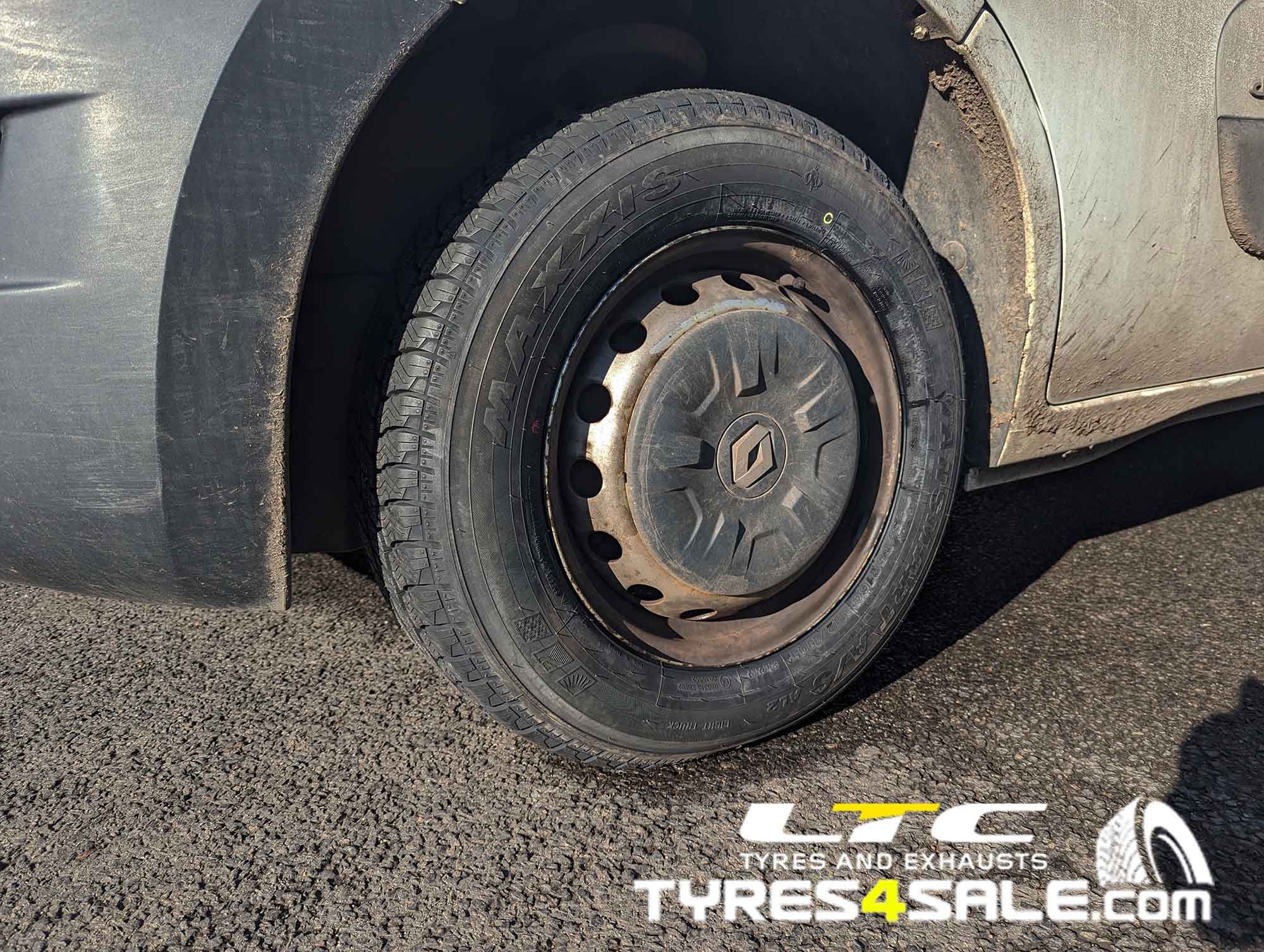 Commercial Vehicle at Work Mobile Tyre Fitting Service - LTC Tyres and Exhausts