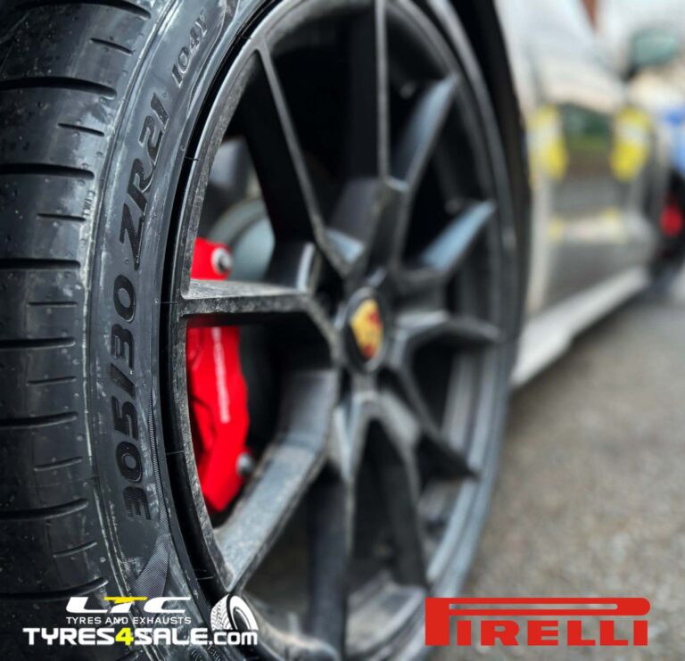 Pirelli P ZERO Tyres for Porsche Taycan GTS available at LTC Tyres and Exhausts