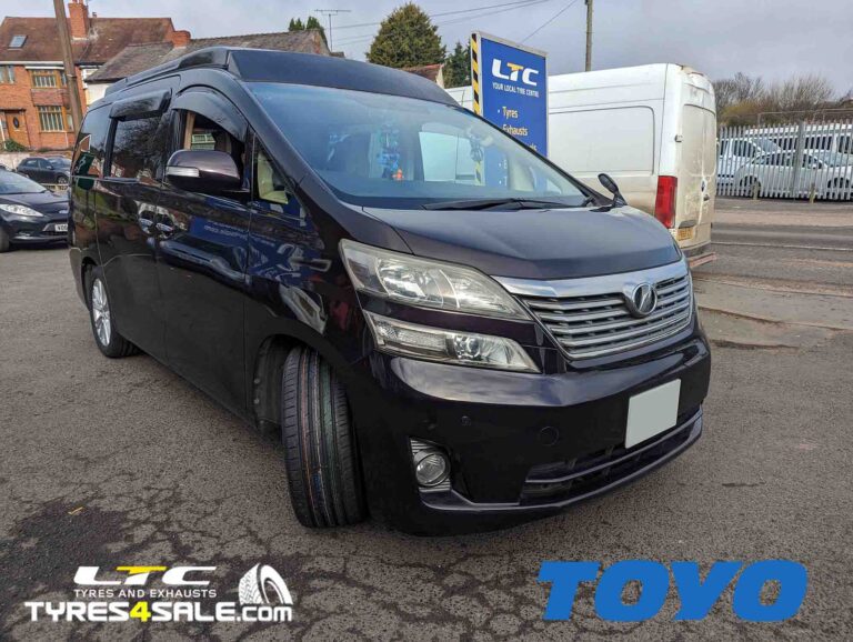 Toyo Proxes Comfort Tyres for Toyota Alphard available at LTC tyres and Exhausts