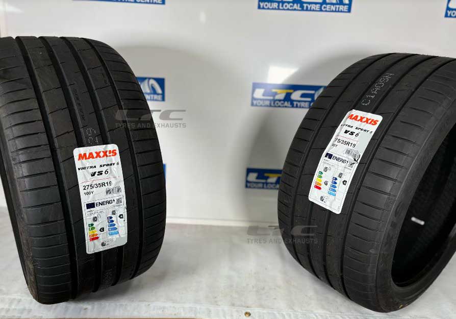 Maxxis VS6 Ultra High Performance Tyres now available at LTC tyres and Exhausts