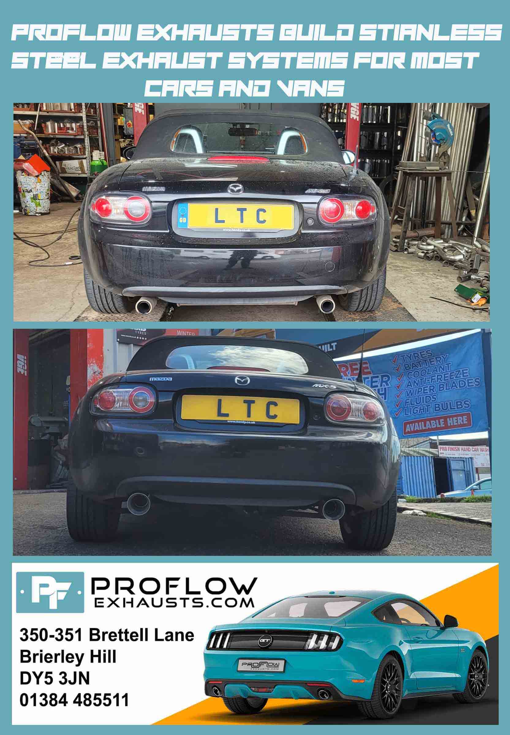 Exhausts Brierley Hill, West Midlands, Stainless Steel exhausts, Custom exhausts, exhaust system