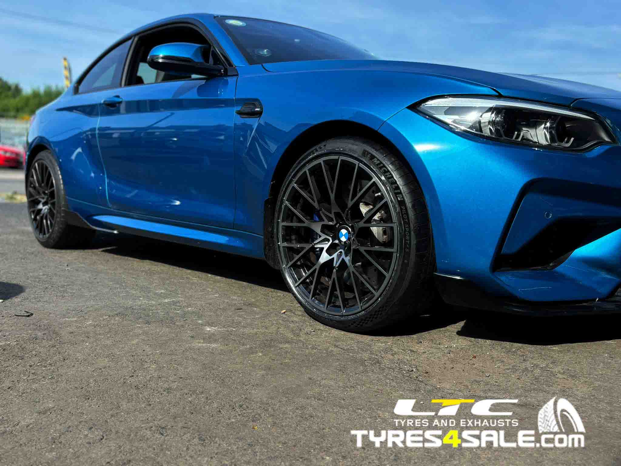 BMW M2 with Michelin Pilot Sport 4 S tyres fitted in Dudley