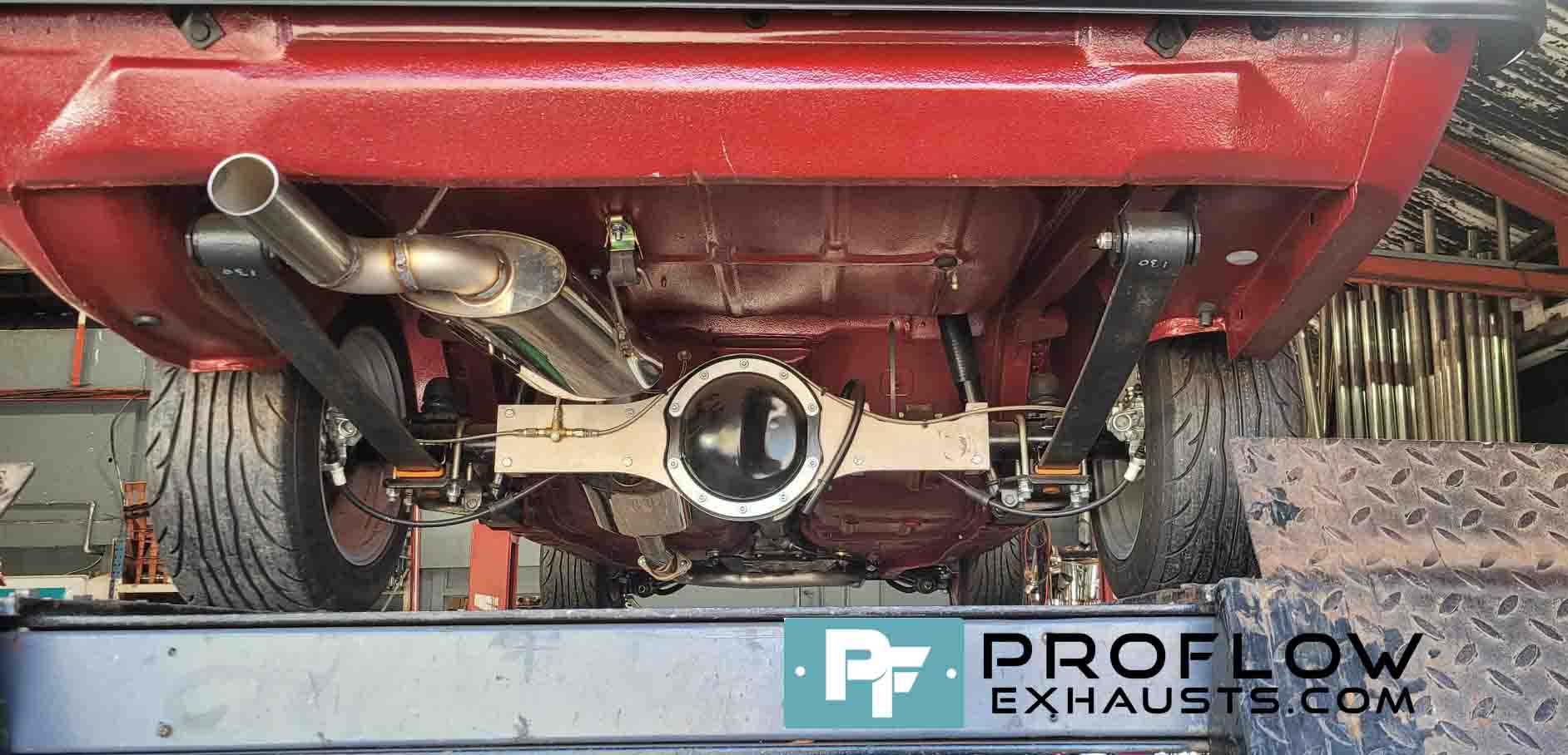 Proflow Custom Built Stainless Steel Exhaust for Ford Escort MK2
