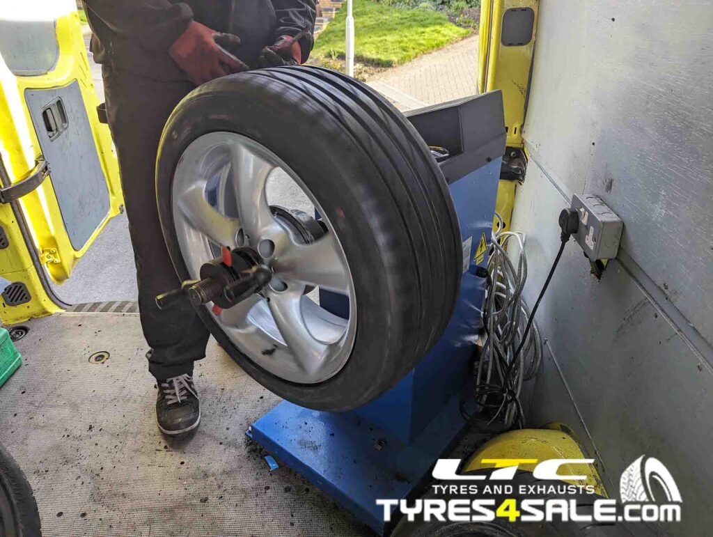 LTC Tyres and Exhausts at Home Mobile Tyre Fitting Service
