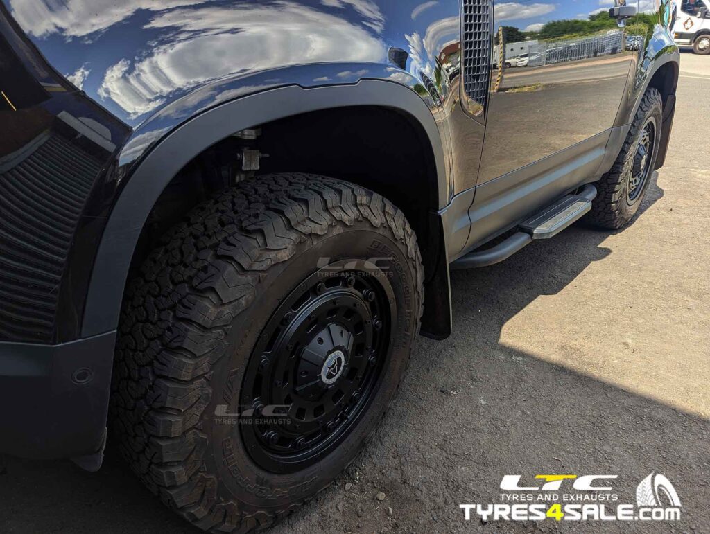 Land Rover Defender Alloy Wheels Wolfrace Overland 18 Matt Black