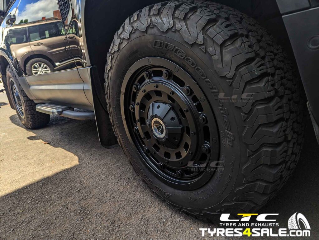 Land Rover Defender Alloy Wheels Wolfrace Overland 18 Matt Black