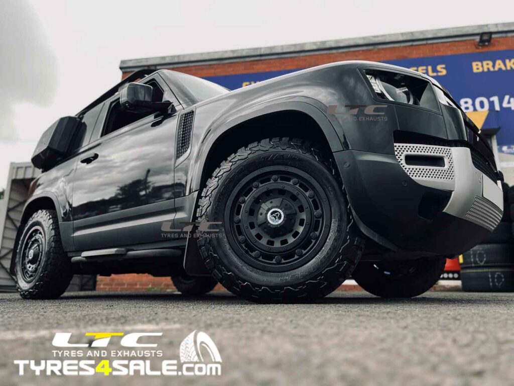 Land Rover Defender Alloy Wheels Wolfrace Overland 18 Matt Black