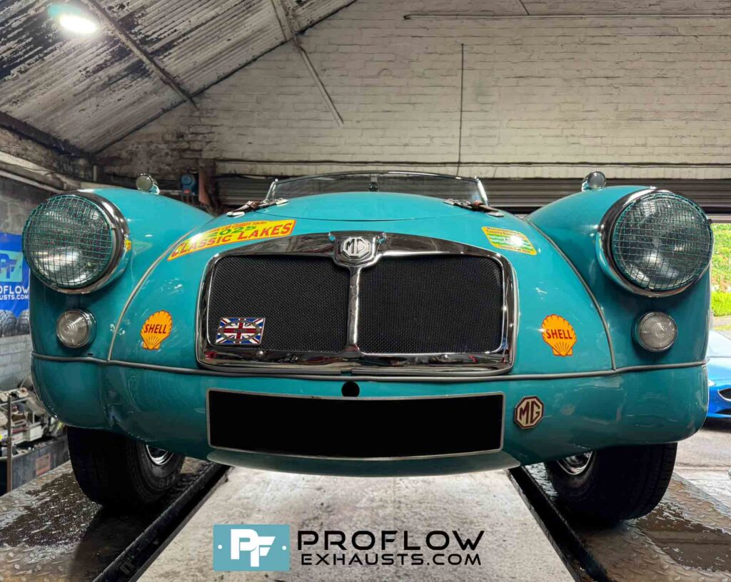 Proflow Custom built Exhaust Centre Section for MG MGA Classic Car made from Stainless Steel