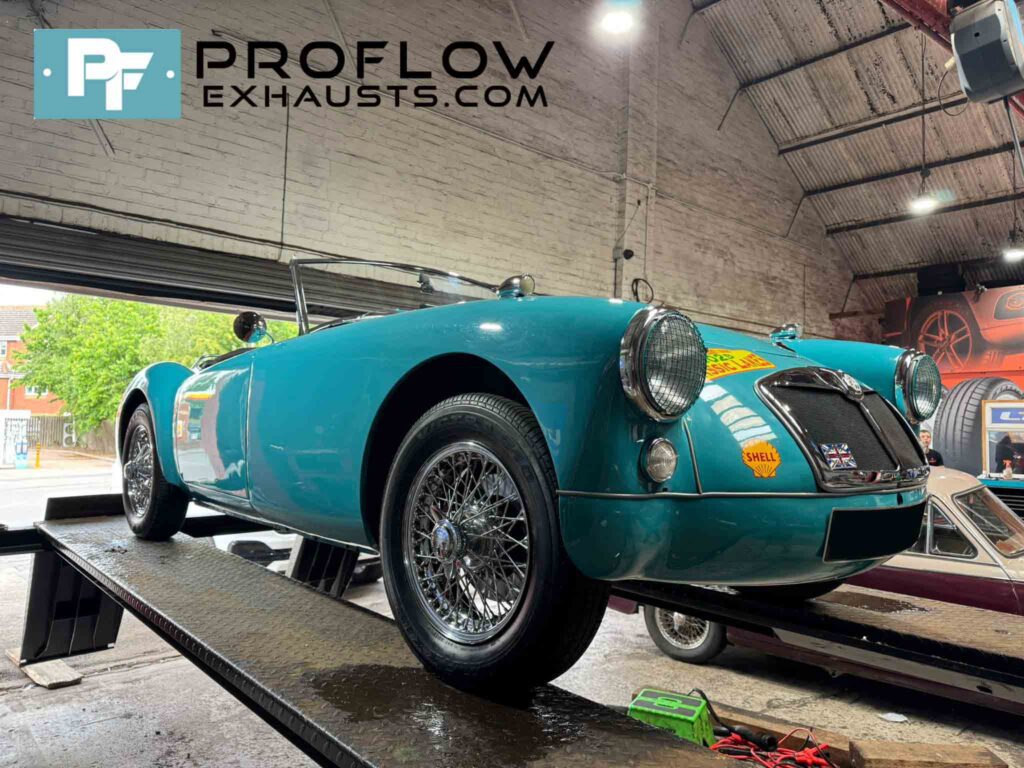 Proflow Custom built Exhaust Centre Section for MG MGA Classic Car made from Stainless Steel