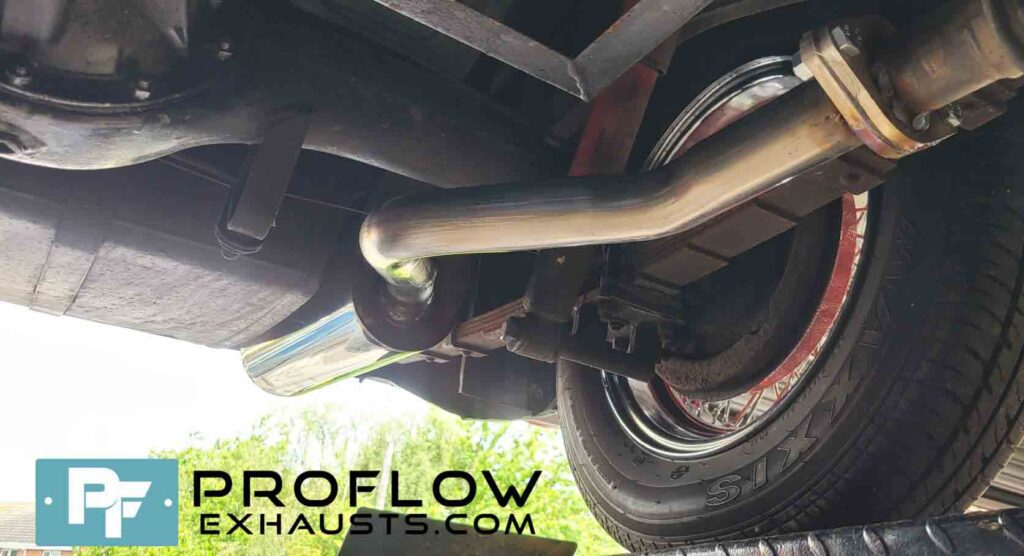 Proflow Custom built Exhaust Centre Section for MG MGA Classic Car made from Stainless Steel
