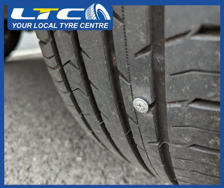 Tyre Puncture Repair Service at LTC Tyres, Flat tyre, Blow out,