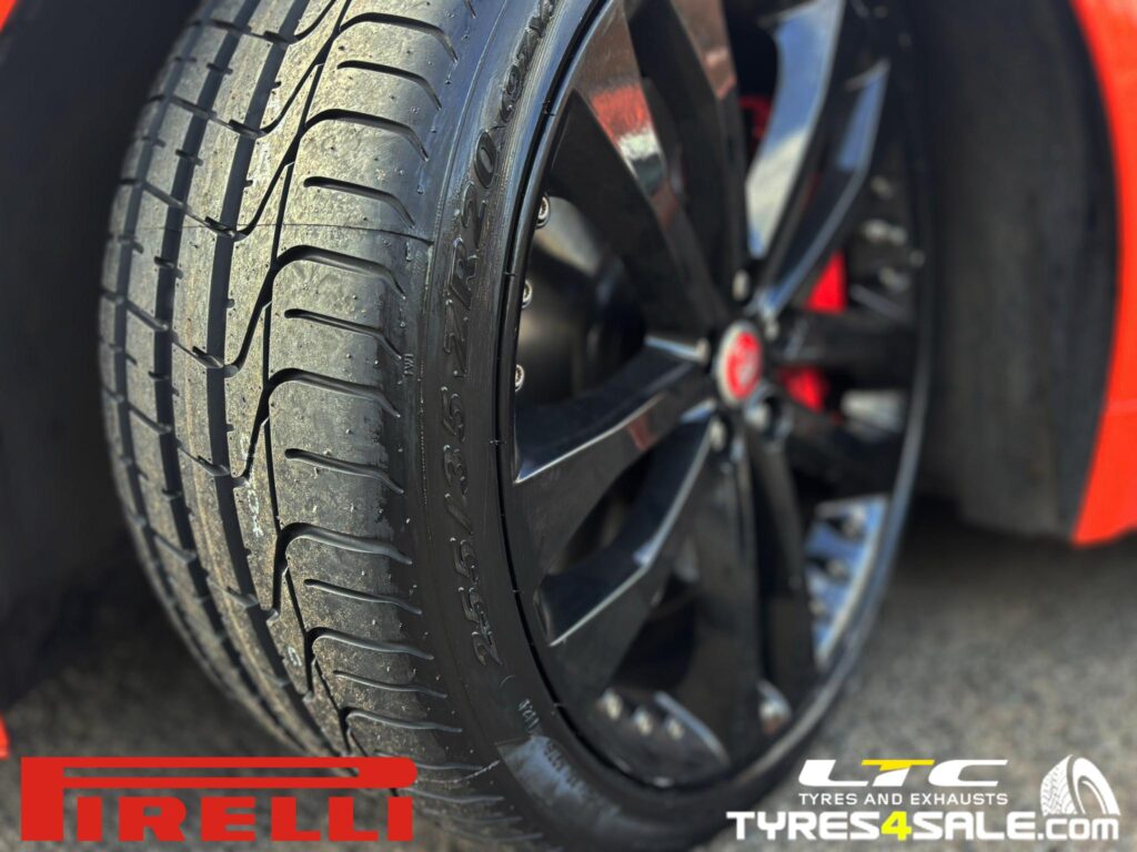 Pirelli 255/35R20 (97Y) PZERO XL (J) JAGUAR available at LTC Tyres and Exhausts