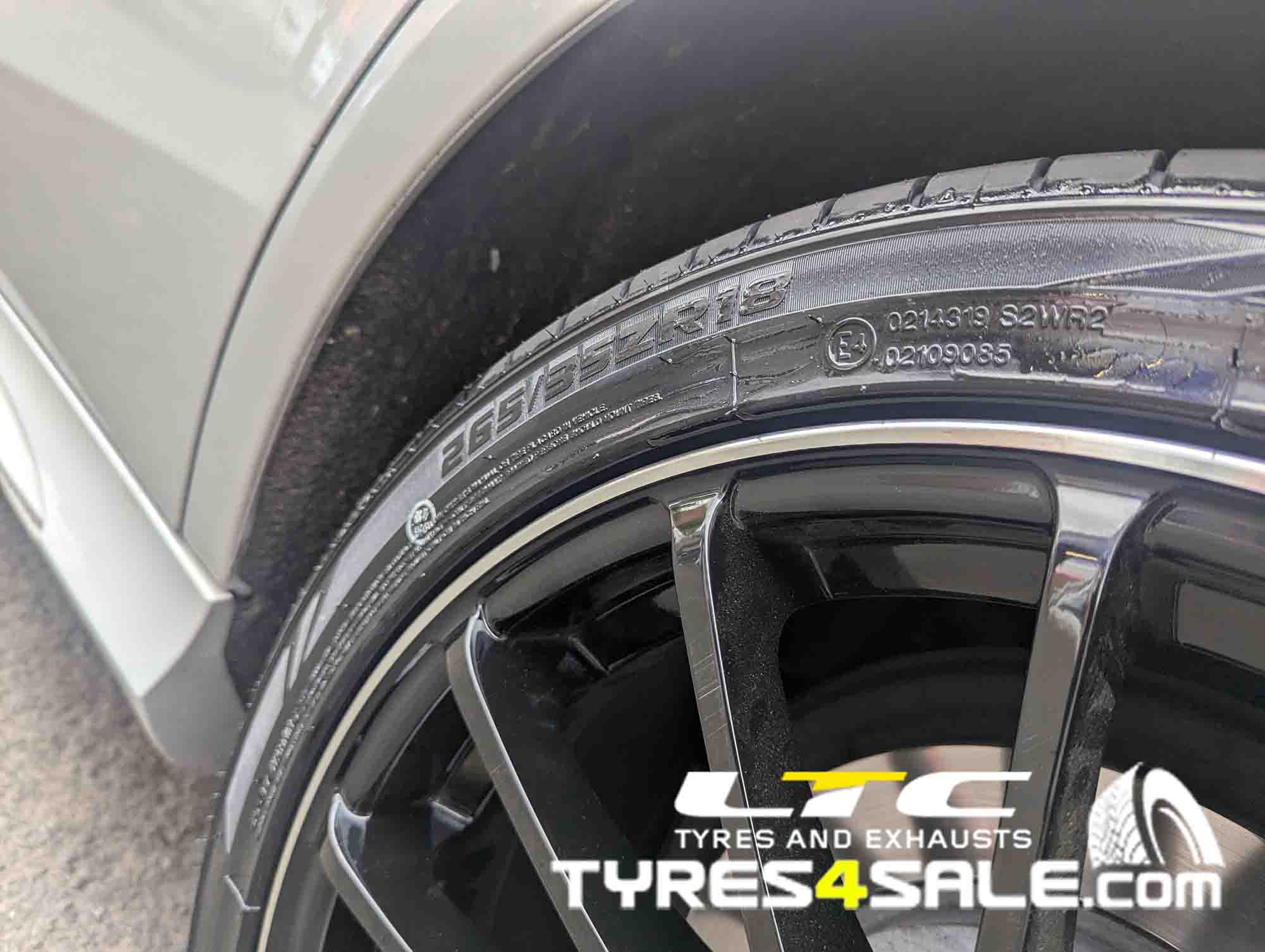 DRC Rapid Alloy Wheels 18" and Economy Tyres for Mercedes E-Class Estate