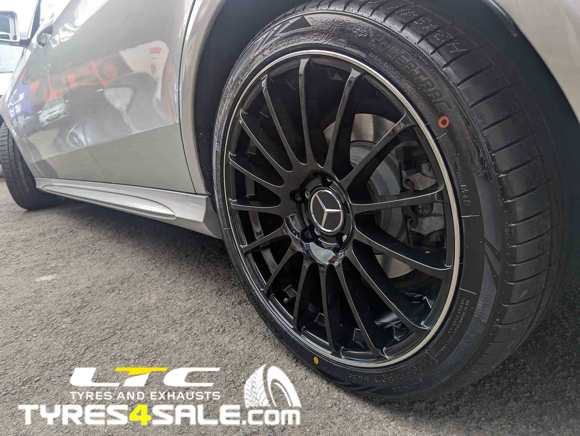 DRC Rapid Alloy Wheels 18" and Economy Tyres for Mercedes E-Class Estate