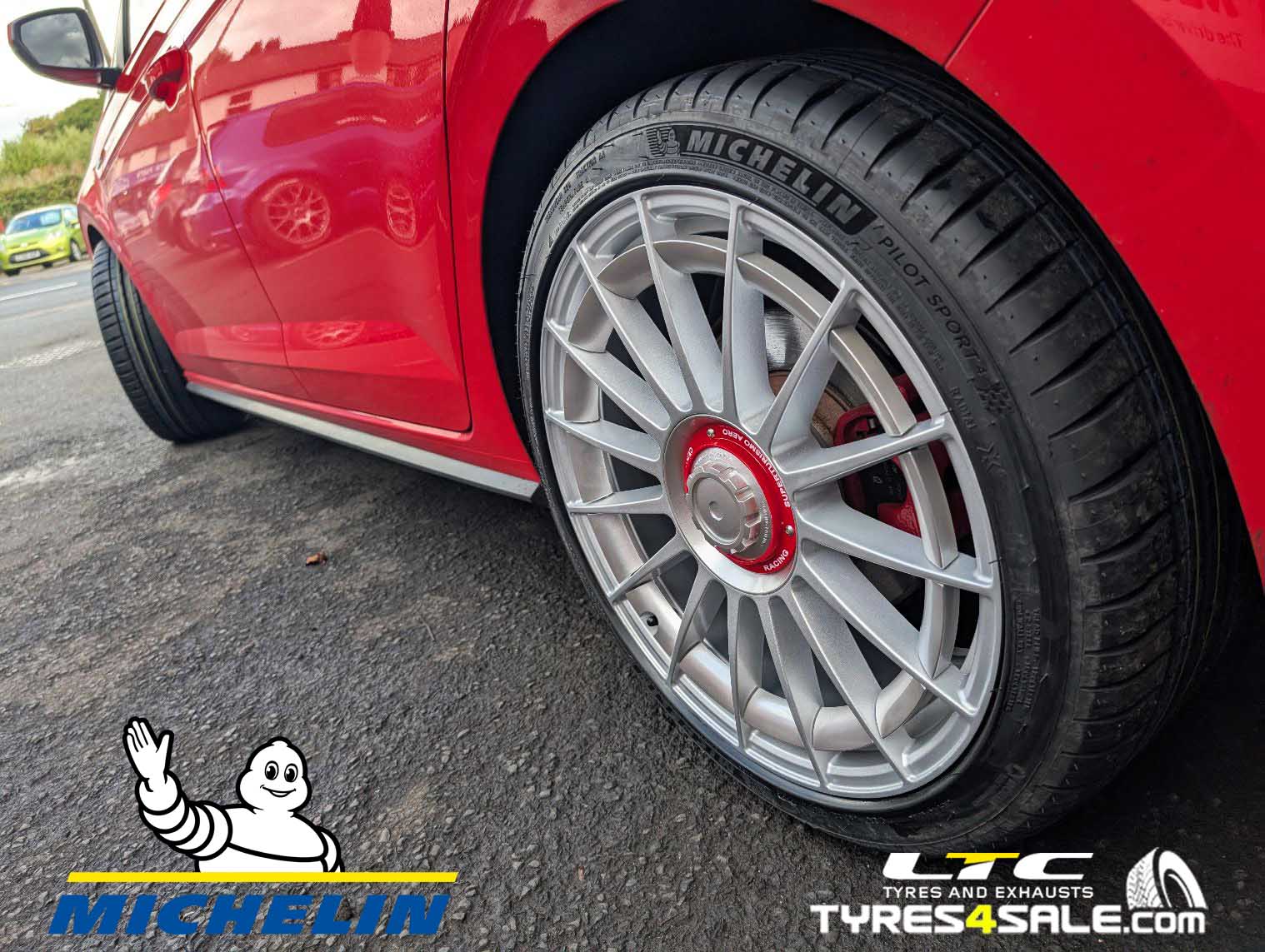Michelin Pilot Sport 4 Tyres 225/40R18 Pilot Sport 4 92Y XL for Golf GTi available at LTC Tyres and Exhausts