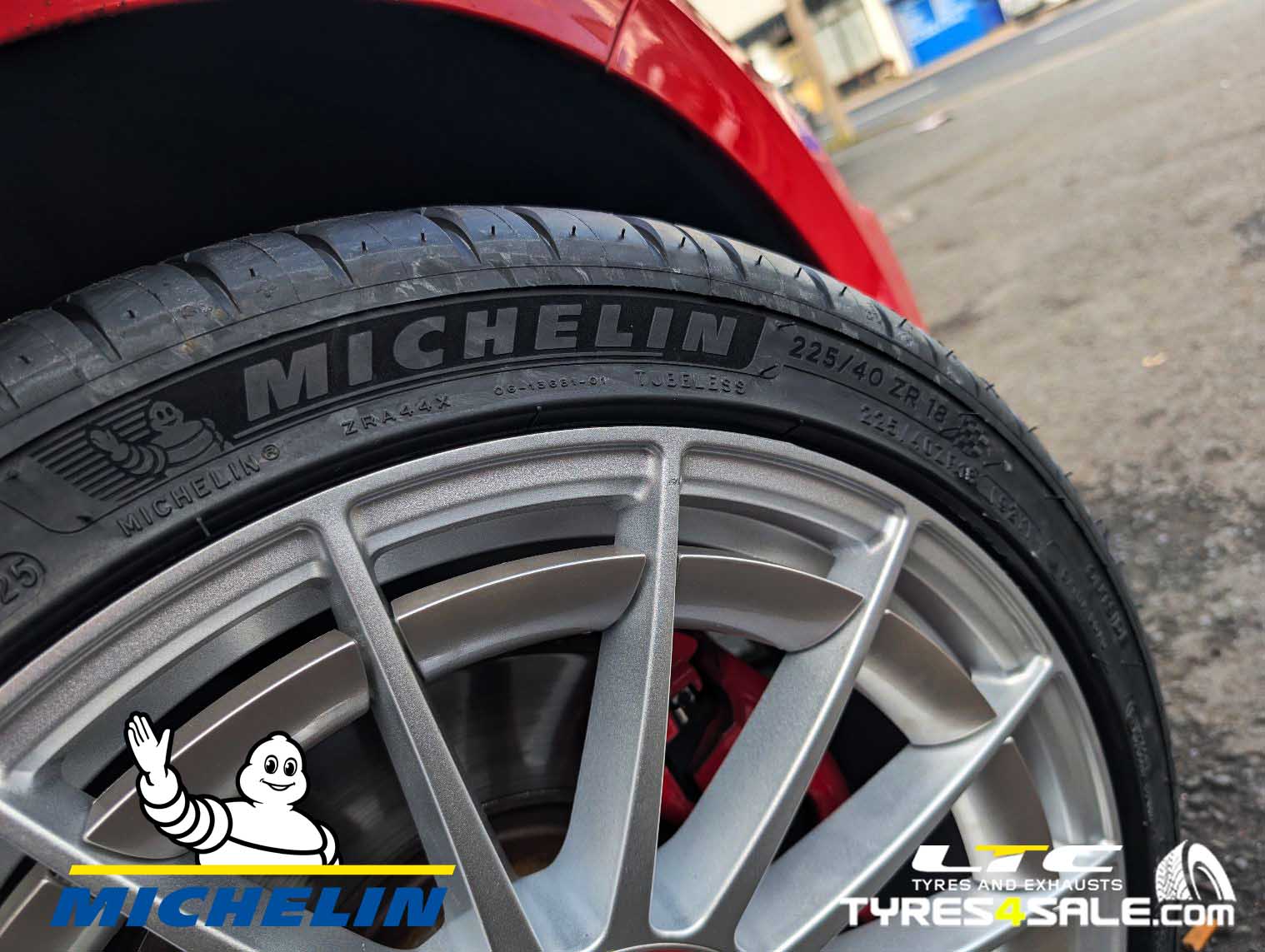 Michelin Pilot Sport 4 Tyres 225/40R18 Pilot Sport 4 92Y XL for Golf GTi available at LTC Tyres and Exhausts