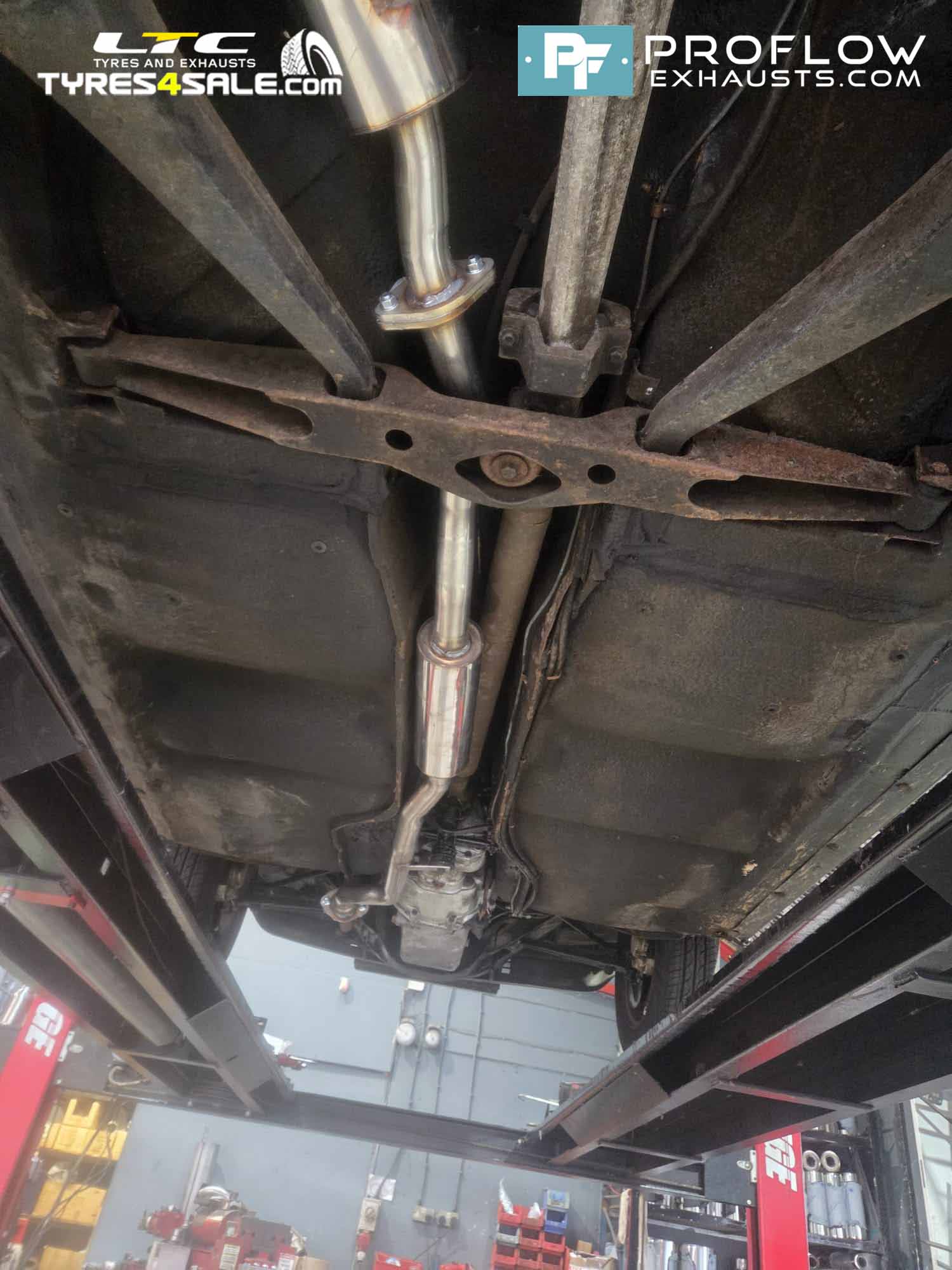 Rover 2000 P6 Custom Exhaust Middle and Rear made from Stainless Steel