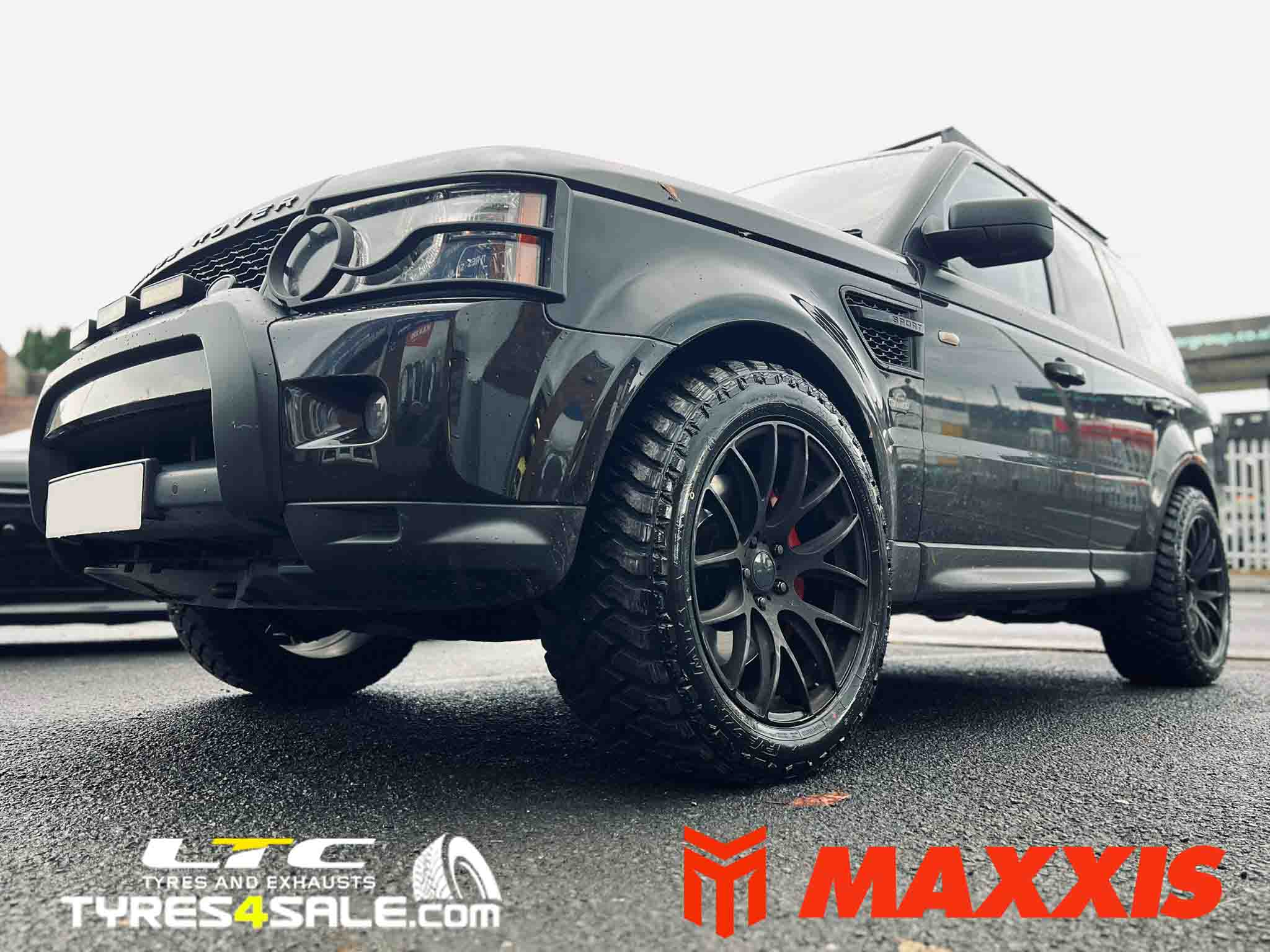 Maxxis RAZR MT MT772 Mud Terrain Tyres for Range Rover Sport available at LTC Tyres and Exhausts